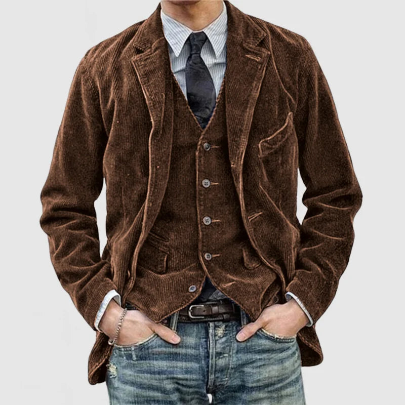 Jory - VINTAGE JACKET AND WAISTCOAT