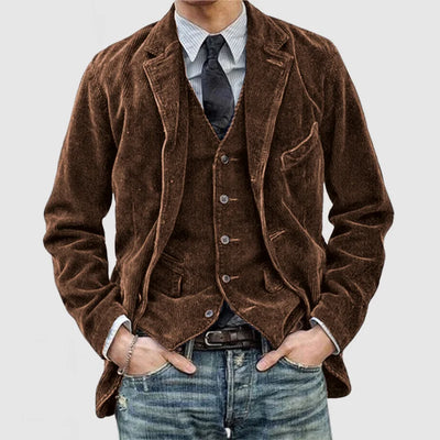 Jory - VINTAGE JACKET AND WAISTCOAT
