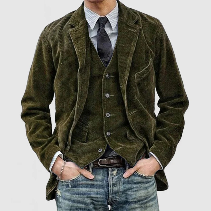 Jory - VINTAGE JACKET AND WAISTCOAT