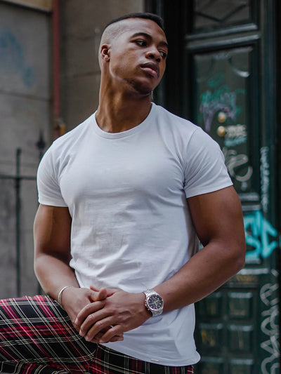 BASIC SLIM-FIT T-SHIRT 2-PACK