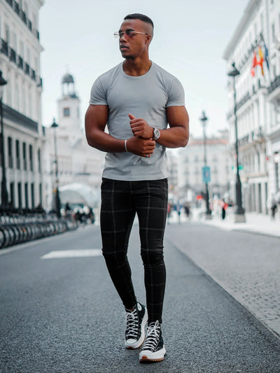 BASIC SLIM-FIT T-SHIRT 3-PACK