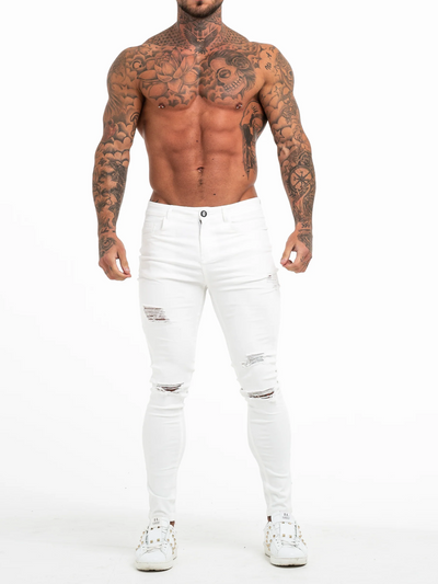 RIPPER JEANS - WHITE