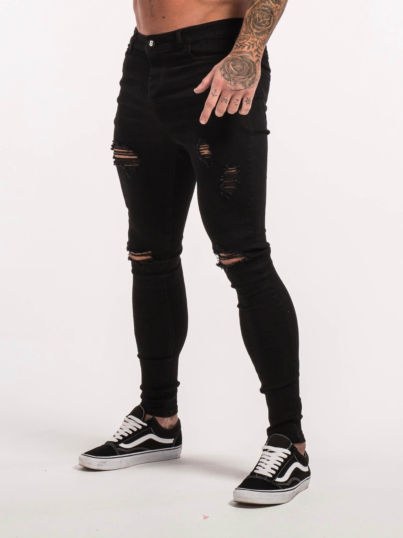 RIPPER JEANS - BLACK
