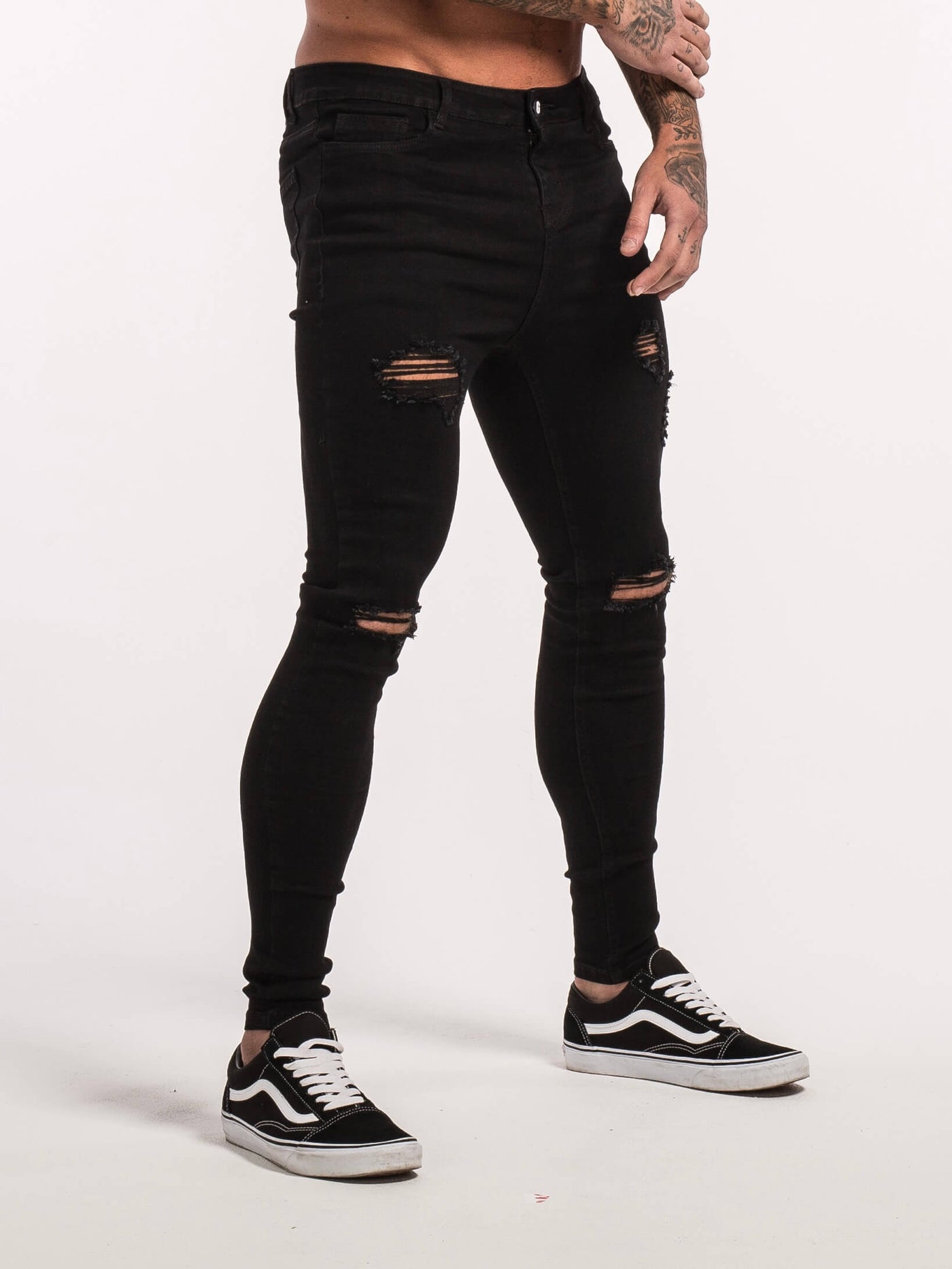 RIPPER JEANS - BLACK