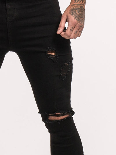 RIPPER JEANS - BLACK