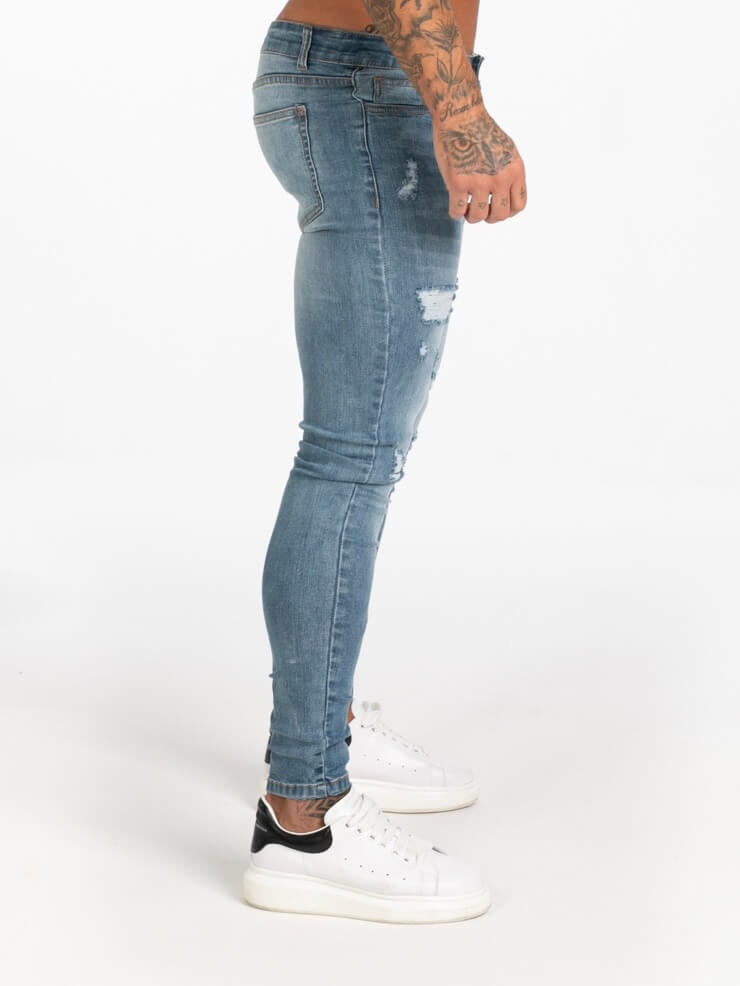 RIPPER JEANS  - LIGHT BLUE