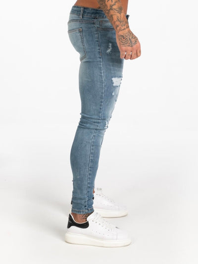 RIPPER JEANS  - LIGHT BLUE