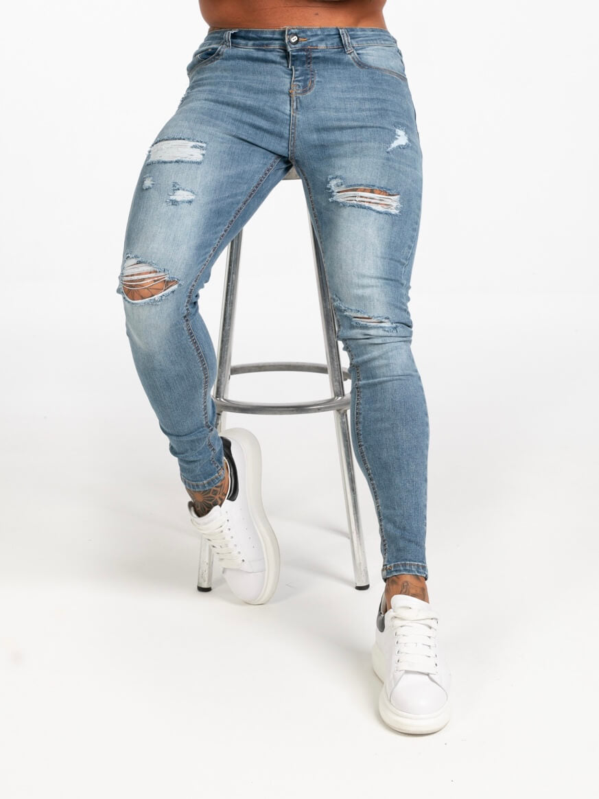 RIPPER JEANS  - LIGHT BLUE
