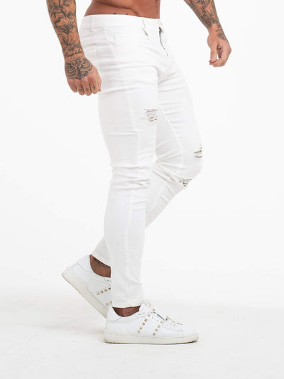 RIPPER JEANS - WHITE