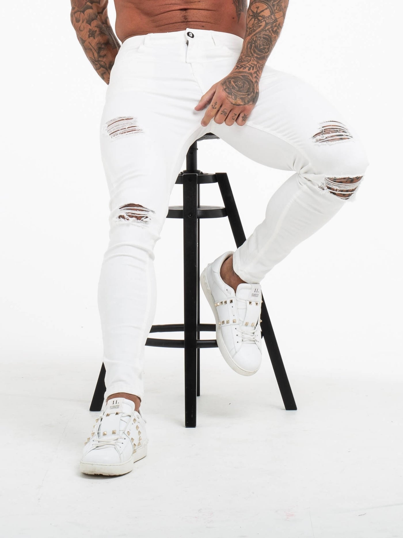 RIPPER JEANS - WHITE