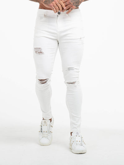 RIPPER JEANS - WHITE
