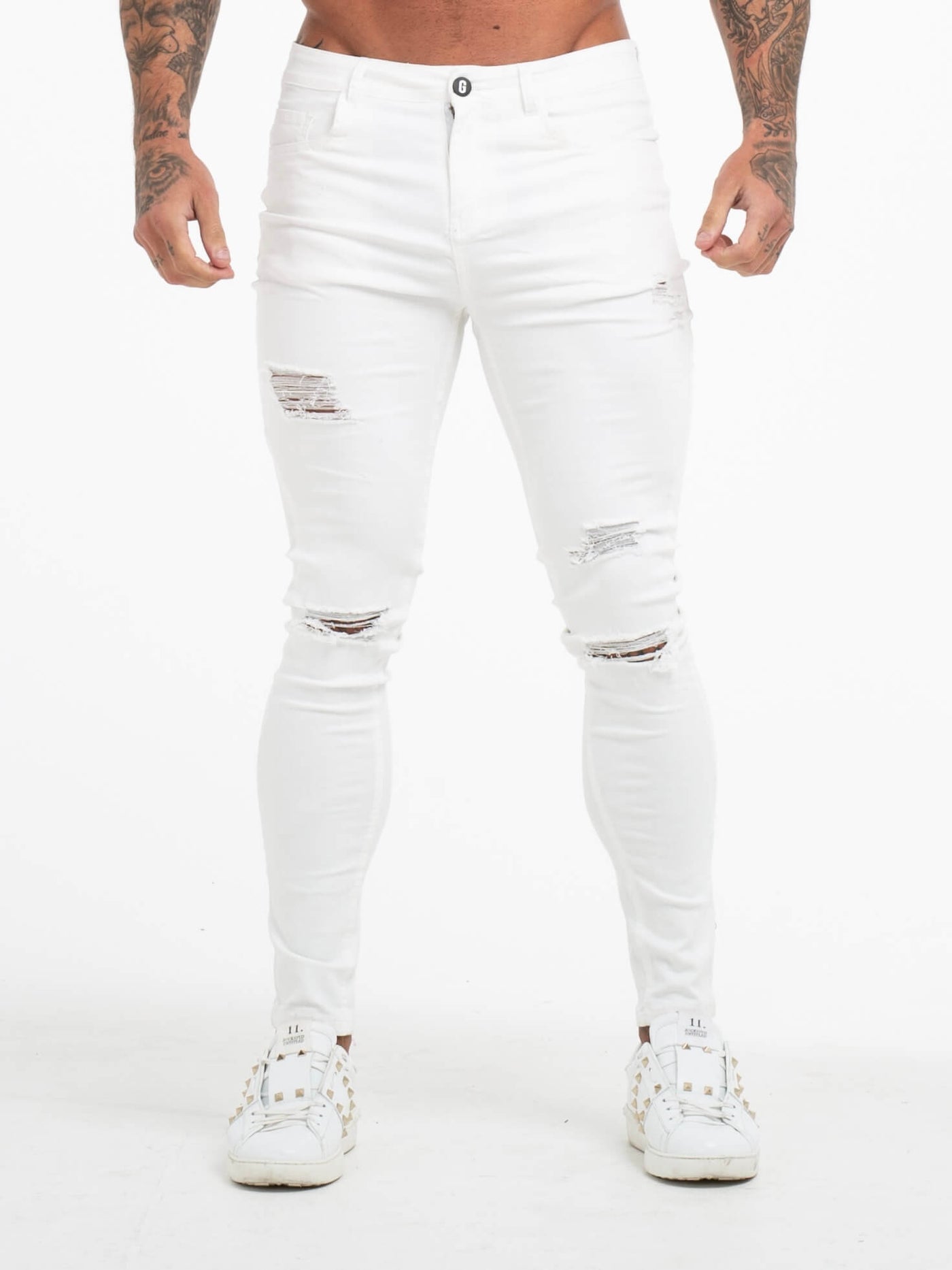 RIPPER JEANS - WHITE