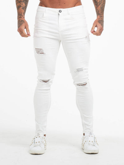 RIPPER JEANS - WHITE