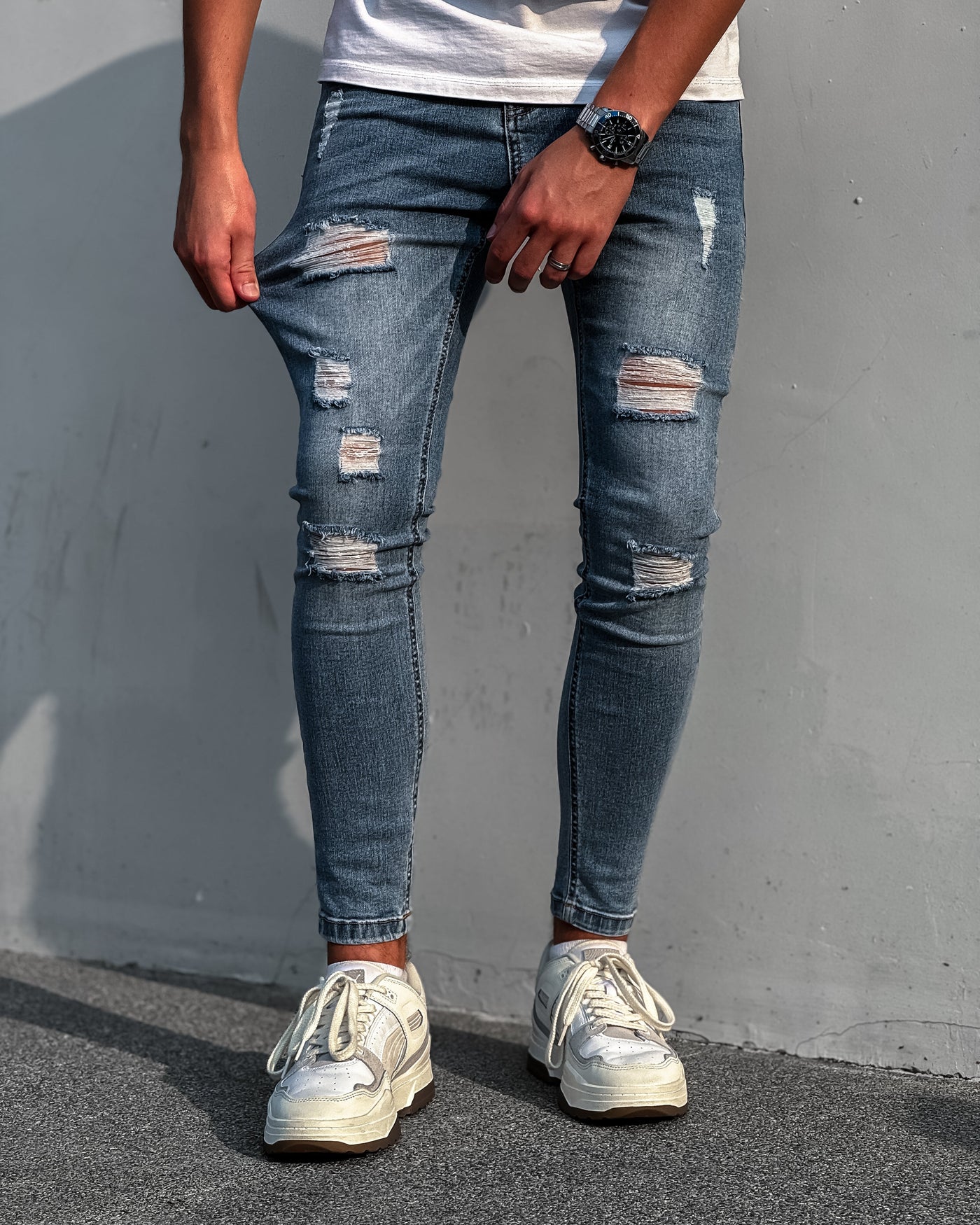 RIPPER JEANS  - LIGHT BLUE