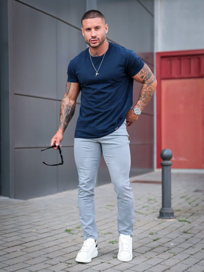 BASIC SLIM-FIT T-SHIRT 3-PACK